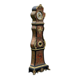 Antique French Napoleonic Boulle Marquetry Longcase Clock C. 1800