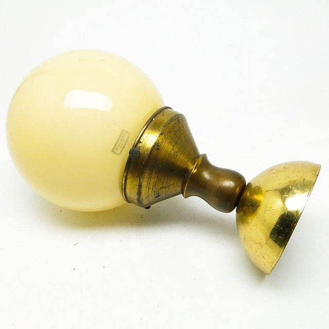 Art Deco Ceiling Lamp from Huta Zawiercie, Poland, 1930s For Sale - Image 14 of 17