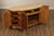 Henredon Burl Wood Marble Top Sideboard Buffet Cabinet For Sale - Image 9 of 12
