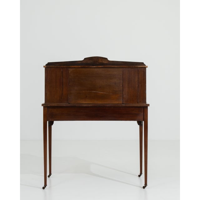 Brown 19th Century Edwardian Secretary Desk For Sale - Image 8 of 15