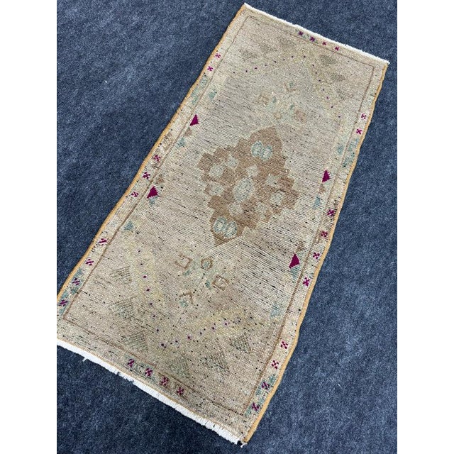 Early 21st Century Turkish Yastik Rug 1'5" x 3'1" For Sale - Image 5 of 5