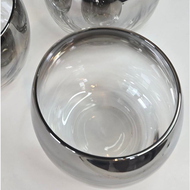 Dorothy Thorpe Style Lowballs- Set of Six For Sale - Image 9 of 13