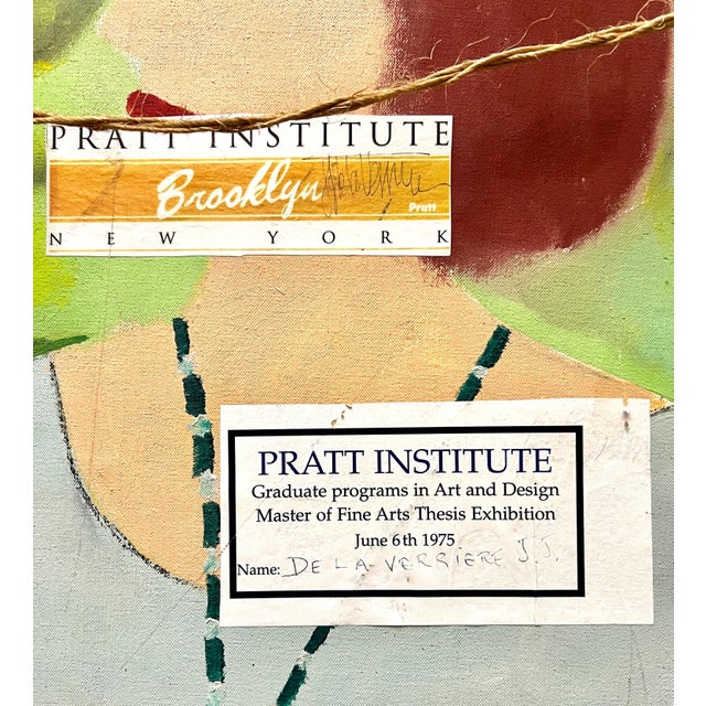 Jean Jacques de la Verriere, Vintage 1970s Pop Art Americana Patriotic American Flag Denim Jeans Hand Sewn For Sale - Image 10 of 12