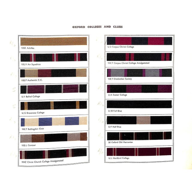 "Club Colours: Old Boys, University, Club and Regimental Colours" 1956 For Sale In New York - Image 6 of 18