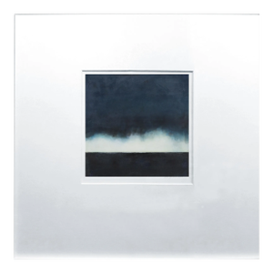 Contemporary Abstract Pigment, Beeswax & Resin on Canvas Paper "Kumo 10" by Janise Yntema