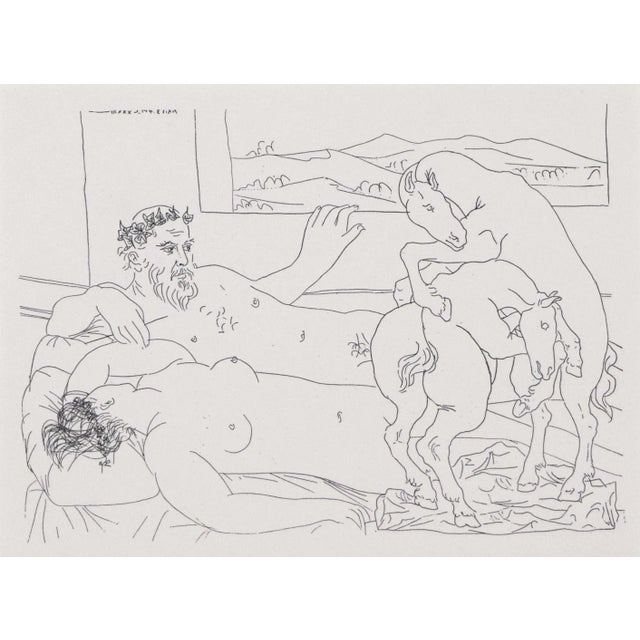 Vintage Pablo Picasso Vollard Suite Print 1956 For Sale - Image 4 of 6