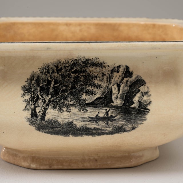 Ceramic 20th Century Dutch Special Edition Porcelain Tureen Without Lid For Sale - Image 7 of 18