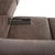 Animal Skin Grey Leather Corner Sofa from Baxter For Sale - Image 7 of 17