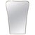 Vintage Italian Wall Mirror with Brass Frame, 1960s For Sale - Image 12 of 12