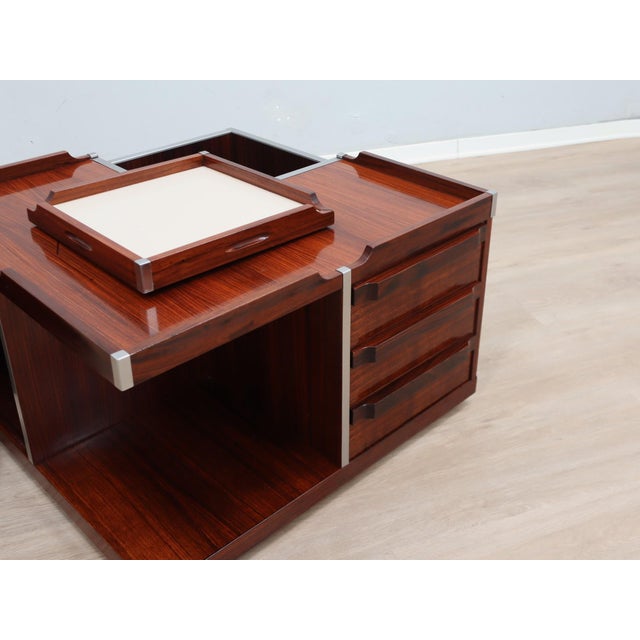 Wood Modular Bar Cube Coffee Table from Fiarm, 1970s For Sale - Image 7 of 13