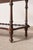 Brown 19th Century English Mahogany Bookshelf With Serpentine Shelves + Scalloped Back For Sale - Image 8 of 8