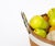 Mid Century Modern Chrome Ring-Handled Basket Centerpiece Composite Fruit Pears For Sale - Image 4 of 10