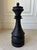 Wood Vintage Handmade 17” Solid Wood Queen Chess Piece Sculpture For Sale - Image 7 of 16