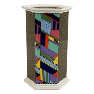 Scenario Metropol Flower Vase by Barbara Brenner for Rosenthal, 1990s For Sale
