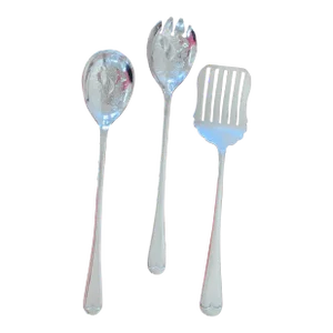 1970s Raimond Sheffield England 3-Piece, Boxed Serving Set
