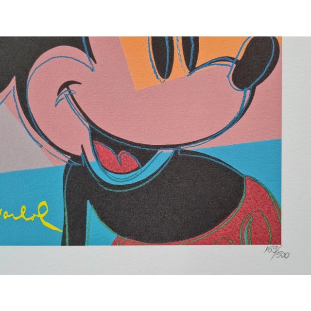 After Andy Warhol, Topolino , 1980s, Lithograph For Sale - Image 6 of 9