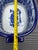 Large Vintage Blue & White Viscaya Ceramic Cachepot Centerpiece Bowl For Sale - Image 9 of 12