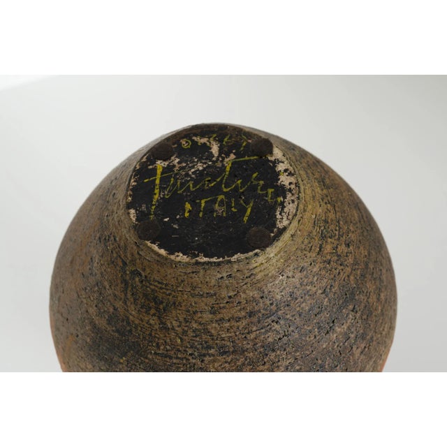 1950s Fantoni Blub Shaped Vase For Sale In Chicago - Image 6 of 7