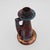 Antique Red Metallic Lustre Art Pottery Candle Holder With Gold and Blue Accents For Sale - Image 9 of 12