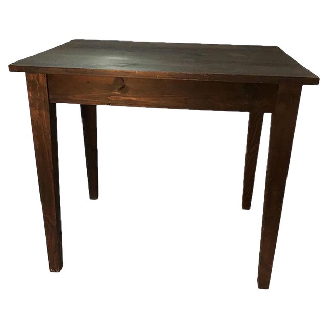 Antique Rustic Fir Table, 1900s For Sale