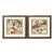 Late 20th Century Celestial Constellation Prints After Johann Bayer – Mythological Star Maps, Framed Pair For Sale