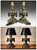 Pair of Hollywood Regency Tassel Urn Metal Finial Lamps, 14.25” High For Sale - Image 6 of 6