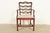 Baker Furniture Style Georgian Carved Mahogany Dining Chairs, Set of Six For Sale In South Bend - Image 6 of 13