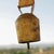1950s Swedish Cow Bell, Brass Plated Iron With Beatiful Golden Patina For Sale - Image 9 of 11
