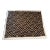 Mid 20th Century Mounted African Kuba Cloth Textile Panel For Sale