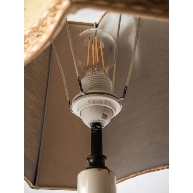 Baroque Narrow Floor Lamp in Brass For Sale - Image 12 of 13