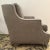 2010s Hickory White Modern Gray Club Chair 133lw01r For Sale - Image 5 of 7