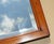 Antique English Queen Anne Style Wall-Mounted Mirror with Bevelled Mahogany Frame For Sale - Image 11 of 16