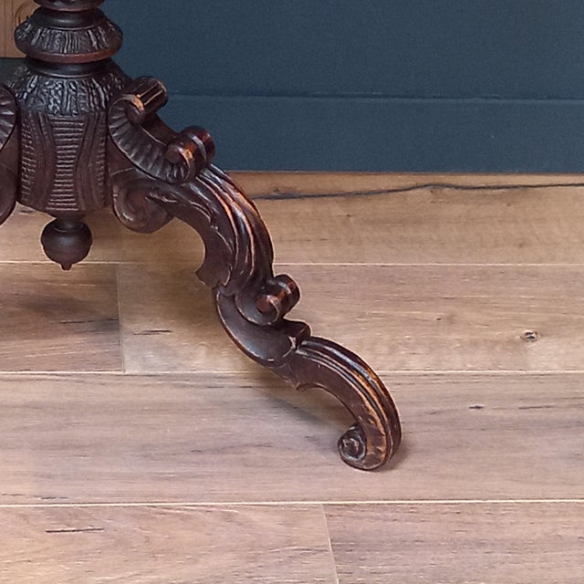 Antique Tilt-Top Table, 1800s For Sale - Image 5 of 16