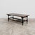 Wonderful wood and metal coffee table with brass feet, made in the 1960s, Italian manufacture. The item in good...
