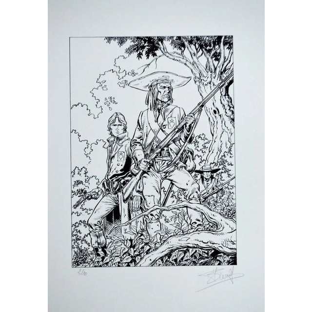 Yves Swolfs, Dampierre, 1992, Silkscreen For Sale - Image 11 of 11