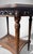 Early 20th Century Neoclassical Italian Walnut Side Table With Marble Top and Vienna Straw Shelf For Sale - Image 12 of 18
