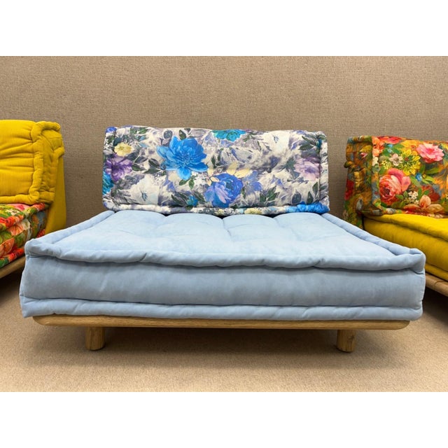 Blue Mah Jong Modular Sofa from Roche Bobois, Set of 4 For Sale - Image 8 of 18