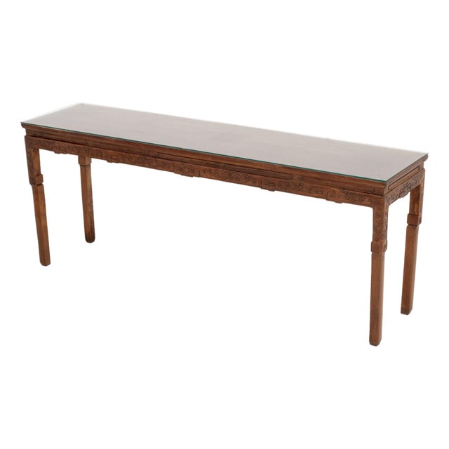 Chinese Hardwood Painting Table For Sale