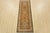 Farmhouse Kazak Runner 2’1” X 5’11” Green Wool Tribal Hand-Knotted Oriental Rug For Sale - Image 3 of 10