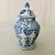 Ceramic 90's Chinese Blue & White Porcelain Lidded Ginger Jar For Sale - Image 7 of 7