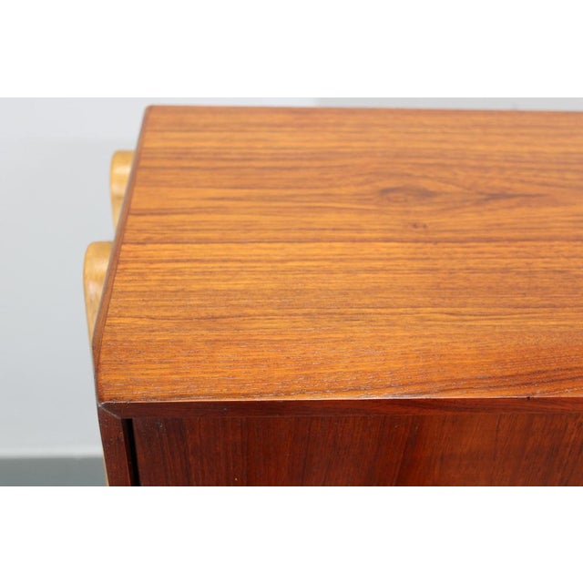 Mid-Century Modern Danish Teak Sideboard with Sliding Doors, 1960s For Sale - Image 10 of 14