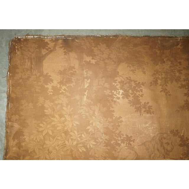 Antique Tapestry of Watteau-Esque Figures After Antoine Watteau, 1880a For Sale - Image 14 of 18