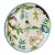 Vintage Hand-Painted Tropical Bird Papier-Mâché Tray For Sale