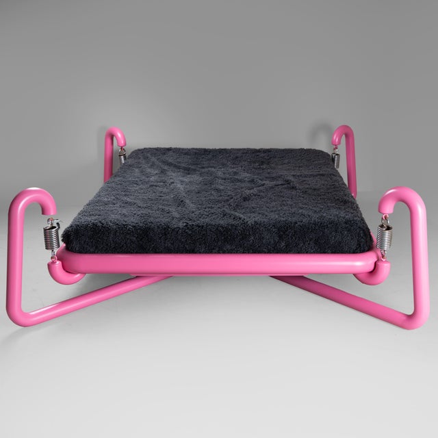 Pink Spring Bed by Marzio Cecchi, 1970 For Sale - Image 15 of 15