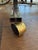 Brass Vintage Cal-Style Brass & Glass 4-Piece Dining Set For Sale - Image 8 of 13