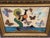 Vintage African Folk Art Iridescent Morpho Butterfly Wing Mosaic Made in Brazil For Sale - Image 6 of 15