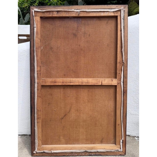 1920s Large Cubist Painting from the 1910s–1920s For Sale - Image 5 of 10
