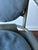 Green Attributed Ochre Caribou Leather Chairs Set of 3 For Sale - Image 8 of 11