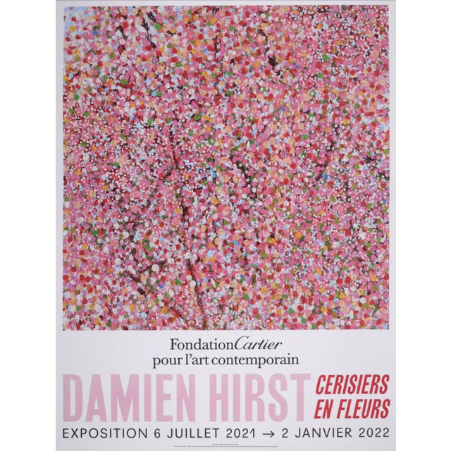 Cerisier en Fleurs Poster after Damien Hirst For Sale