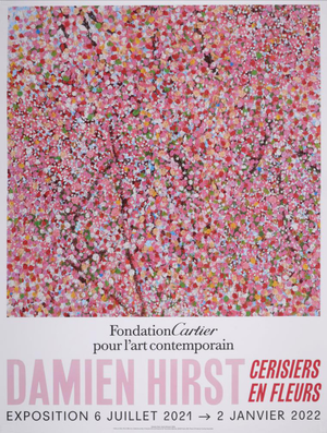 Cerisier en Fleurs Poster after Damien Hirst